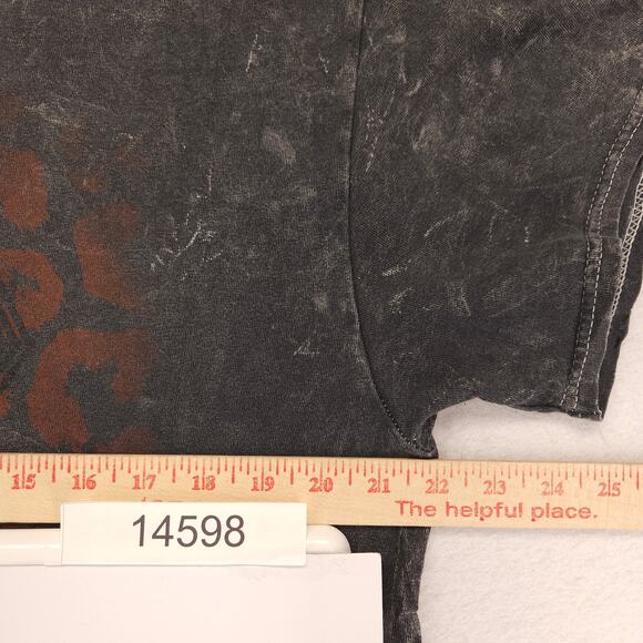 Def Leppard Band Graphic Crew Neck T Shirt Adult Mens Size Large L Gray - Picture 6 of 9